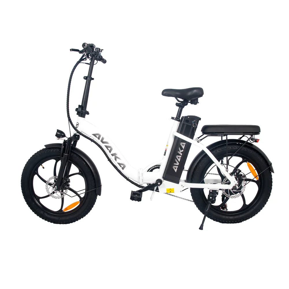 AVAKA BZ20 PLUS 20" Vélo de ville électrique pliable Step-Thru 500W Moteur 48V 18,2Ah Batterie