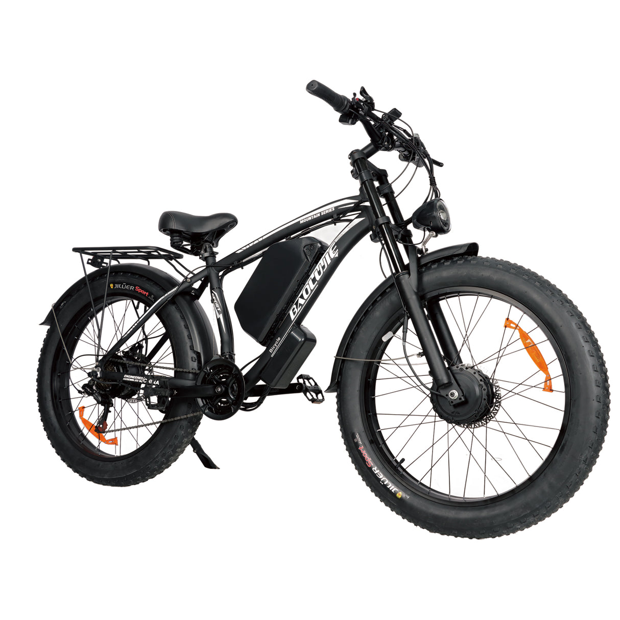BAOLUJIE DP-2602 26" Vélo électrique à gros pneus 2000W Moteur 48V 23Ah Batterie