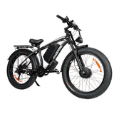 BAOLUJIE DP-2602 26" Vélo électrique à gros pneus 2000W Moteur 48V 23Ah Batterie
