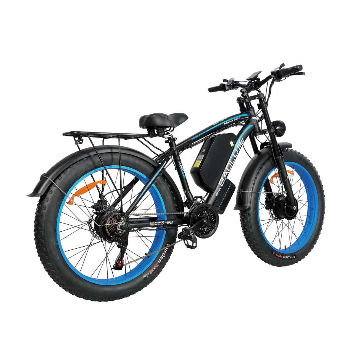 BAOLUJIE DP-2602 26" Vélo électrique à gros pneus 2000W Moteur 48V 23Ah Batterie