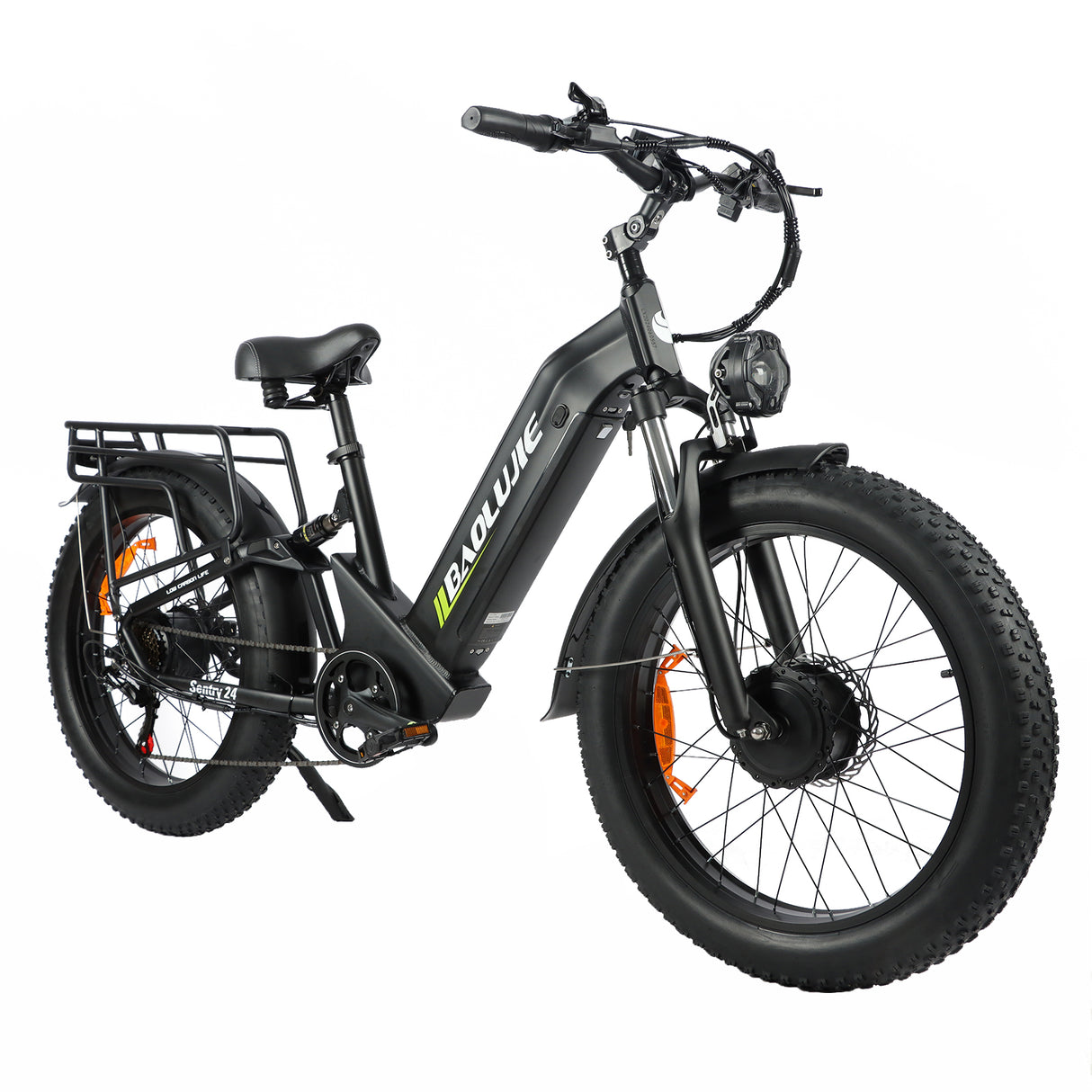 BAOLUJIE P7 2401 24" Vélo électrique à cadre ouvert 2000W Moteur 48V 20Ah Batterie