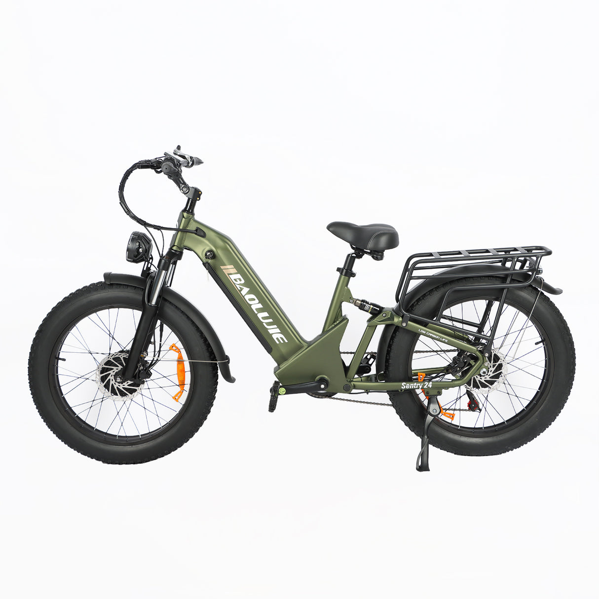BAOLUJIE P7 2401 24" Vélo électrique à cadre ouvert 2000W Moteur 48V 20Ah Batterie