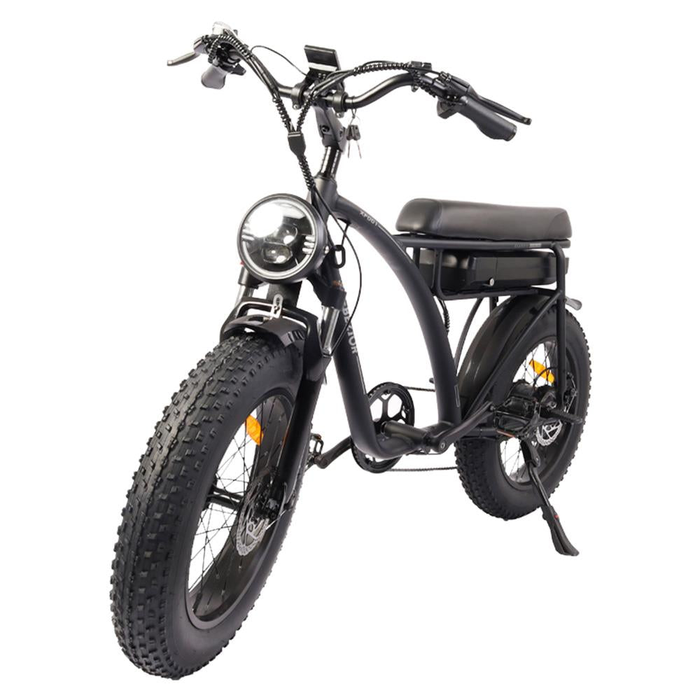 BEZIOR XF001 20" gros pneus rétro vélo tout-Terrain électrique 1000W moteur 48V 12.5Ah batterie