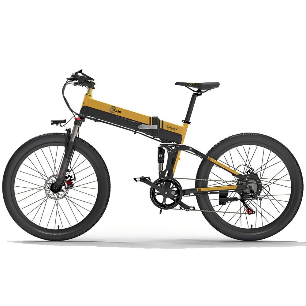 BEZIOR X500 Pro 26" Fat Tire Vélo électrique pliant 500W Moteur 48V 10.4Ah Batterie