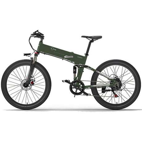 BEZIOR X500 Pro 26" Fat Tire Vélo électrique pliant 500W Moteur 48V 10.4Ah Batterie