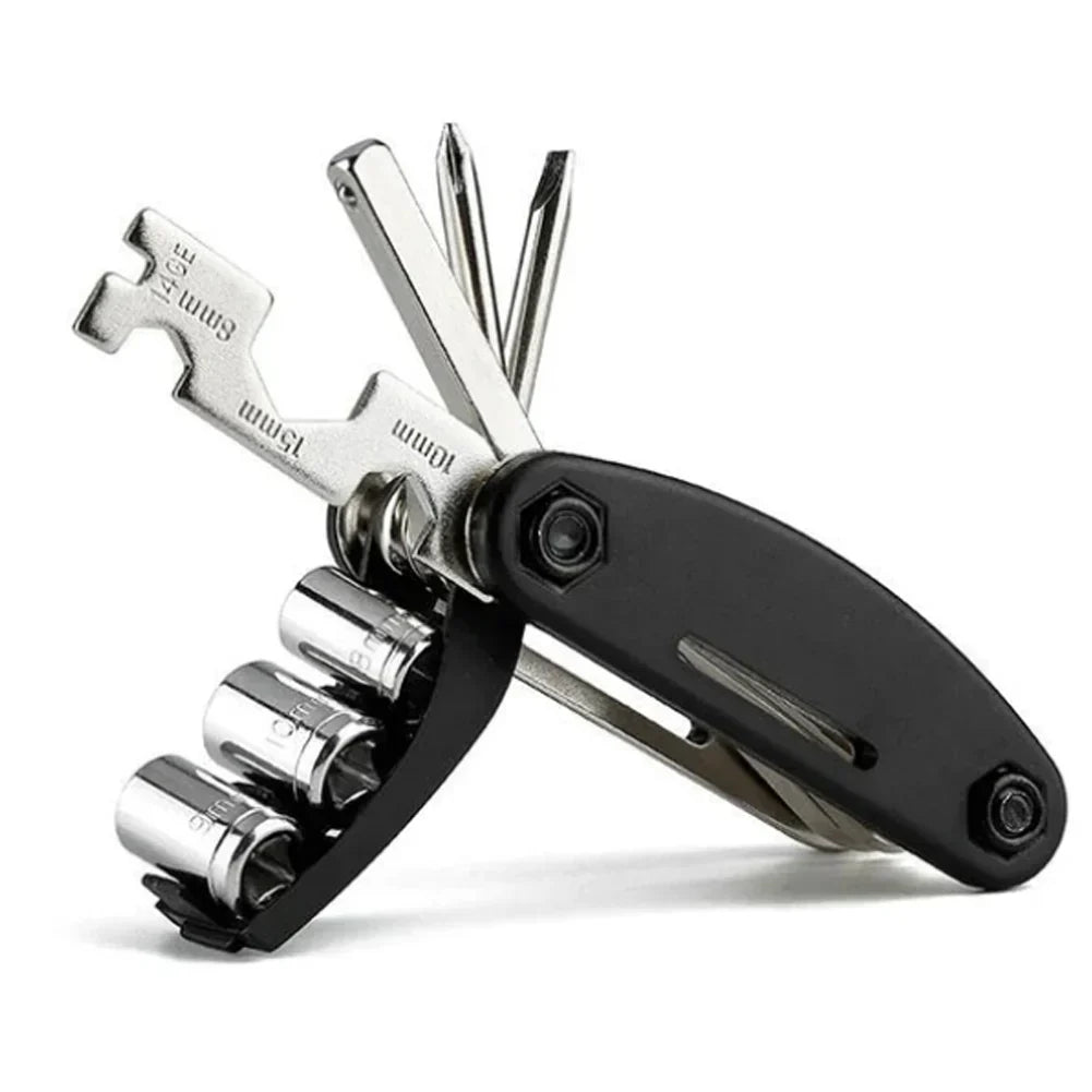 SHENGMIL Outil d'assemblage de vélo multifonction 16 en 1