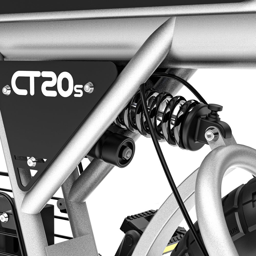 COSWHEEL CT20S 20" Motocyclette Électrique Tout Terrain 1500W Moteur 60V 27.5Ah Batterie