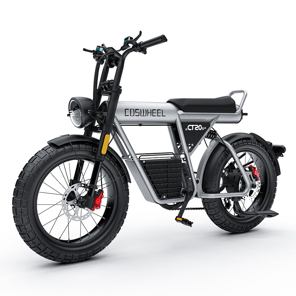 COSWHEEL CT20S 20" Motocyclette Électrique Tout Terrain 1500W Moteur 60V 27.5Ah Batterie