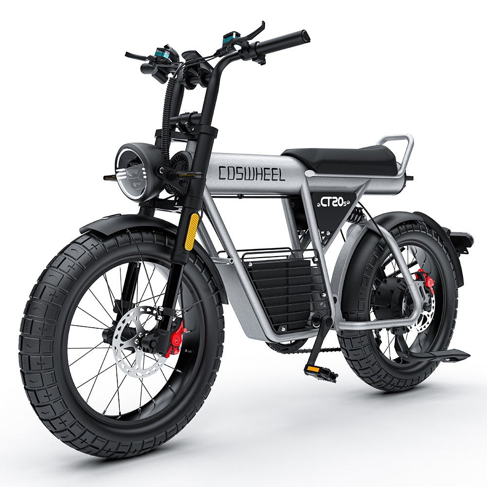 COSWHEEL CT20S 20" Motocyclette Électrique Tout Terrain 1500W Moteur 60V 27.5Ah Batterie