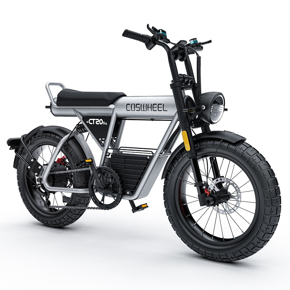 COSWHEEL CT20S 20" Motocyclette Électrique Tout Terrain 1500W Moteur 60V 27.5Ah Batterie