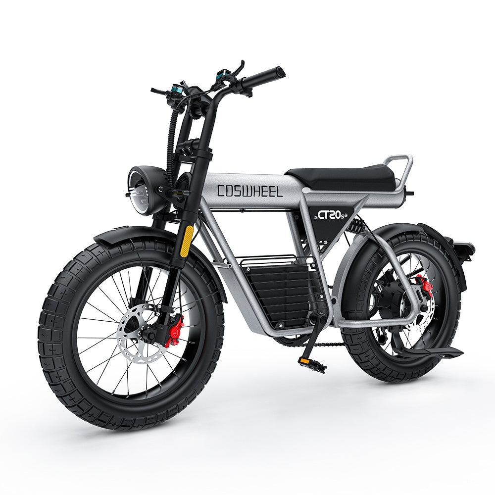 COSWHEEL CT20S 20" Motocyclette Électrique Tout Terrain 1500W Moteur 60V 27.5Ah Batterie