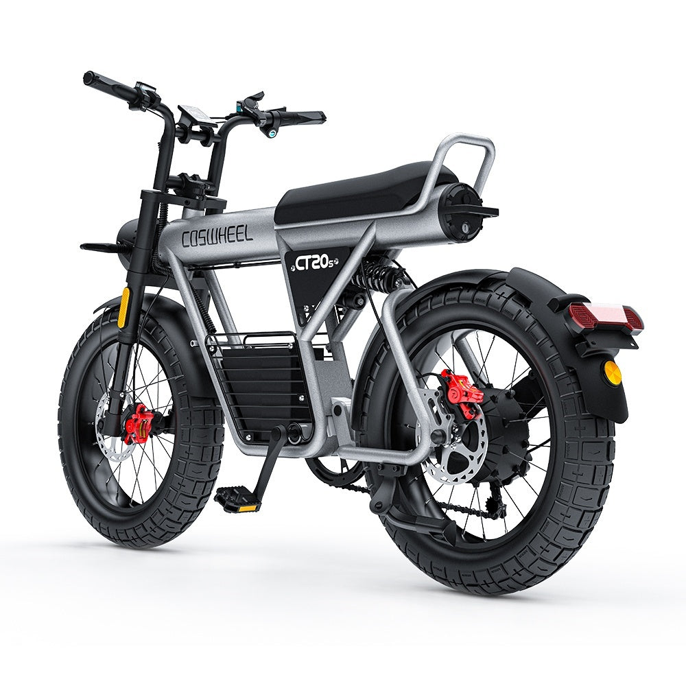 COSWHEEL CT20S 20" Motocyclette Électrique Tout Terrain 1500W Moteur 60V 27.5Ah Batterie