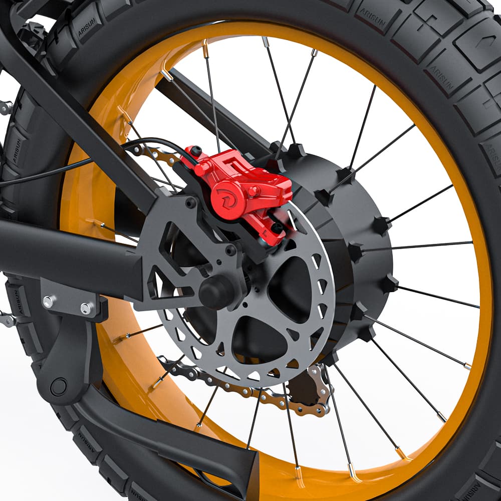 COSWHEEL GT20 20" Motocyclette Électrique Tout Terrain 1000W Moteur 48V 25Ah Batterie