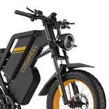 COSWHEEL GT20 Max 20" Motocyclette Électrique Tout Terrain 1500W Moteur 60V 40Ah Batterie