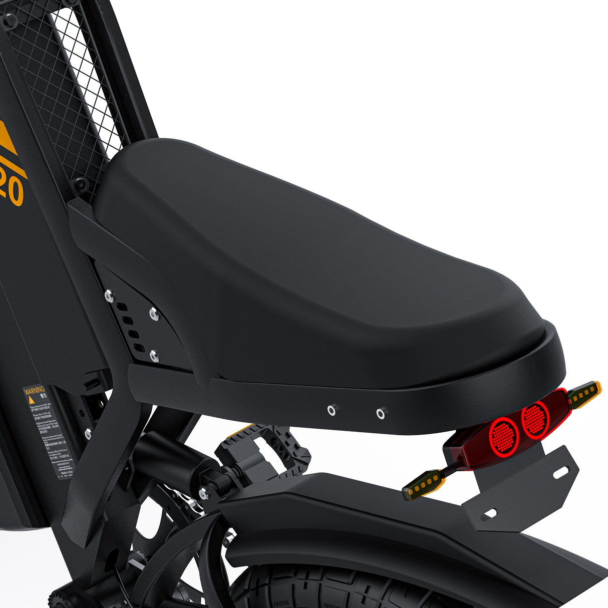 COSWHEEL GT20 Pro 20" Motocyclette Électrique Tout Terrain 1000W*2 Moteurs Doubles 48V 40Ah Batterie