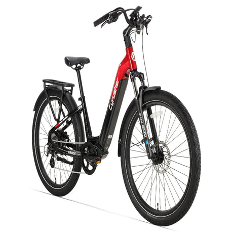 CYRUSHER Grace 27,5" Vélo Électrique Ville – Moteur 250W, Batterie 48V 15Ah