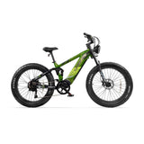 CYRUSHER Ranger 2.0 26 Pouces VTT Tout Terrain Suspension à air Vélo électrique Moteur 250W 52V 20Ah Batterie