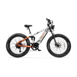 CYRUSHER Ranger 2.0 26 Pouces VTT Tout Terrain Suspension à air Vélo électrique Moteur 250W 52V 20Ah Batterie