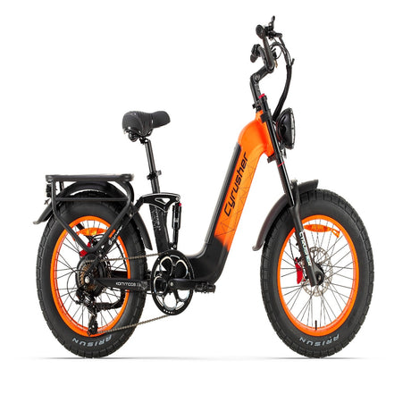 CYRUSHER KOMMODA 3.0 20" Vélo cargo électrique Moteur 250W Batterie 48V 20Ah