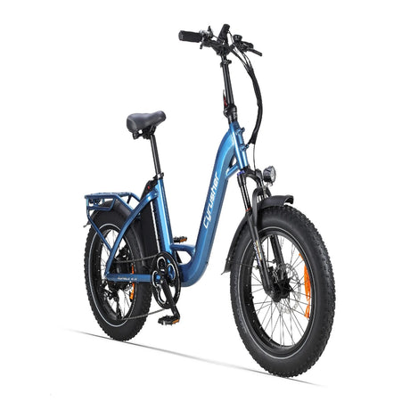 CYRUSHER Rumble2.0 Vélo Électrique 20" pour Femmes – Moteur 250W, Batterie 48V 18Ah