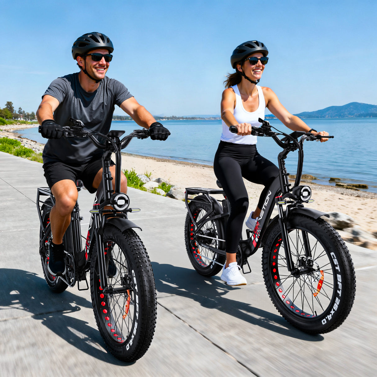 DRVETION CTR26 26" Vélo électrique à cadre ouvert 1000W Moteur 48V 15AH/20Ah Batterie