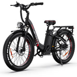 DRVETION CTR26 26" Vélo électrique à cadre ouvert 1000W Moteur 48V 15AH/20Ah Batterie