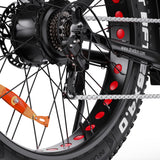 DRVETION CTR26 26" Vélo électrique à cadre ouvert 1000W Moteur 48V 15AH/20Ah Batterie