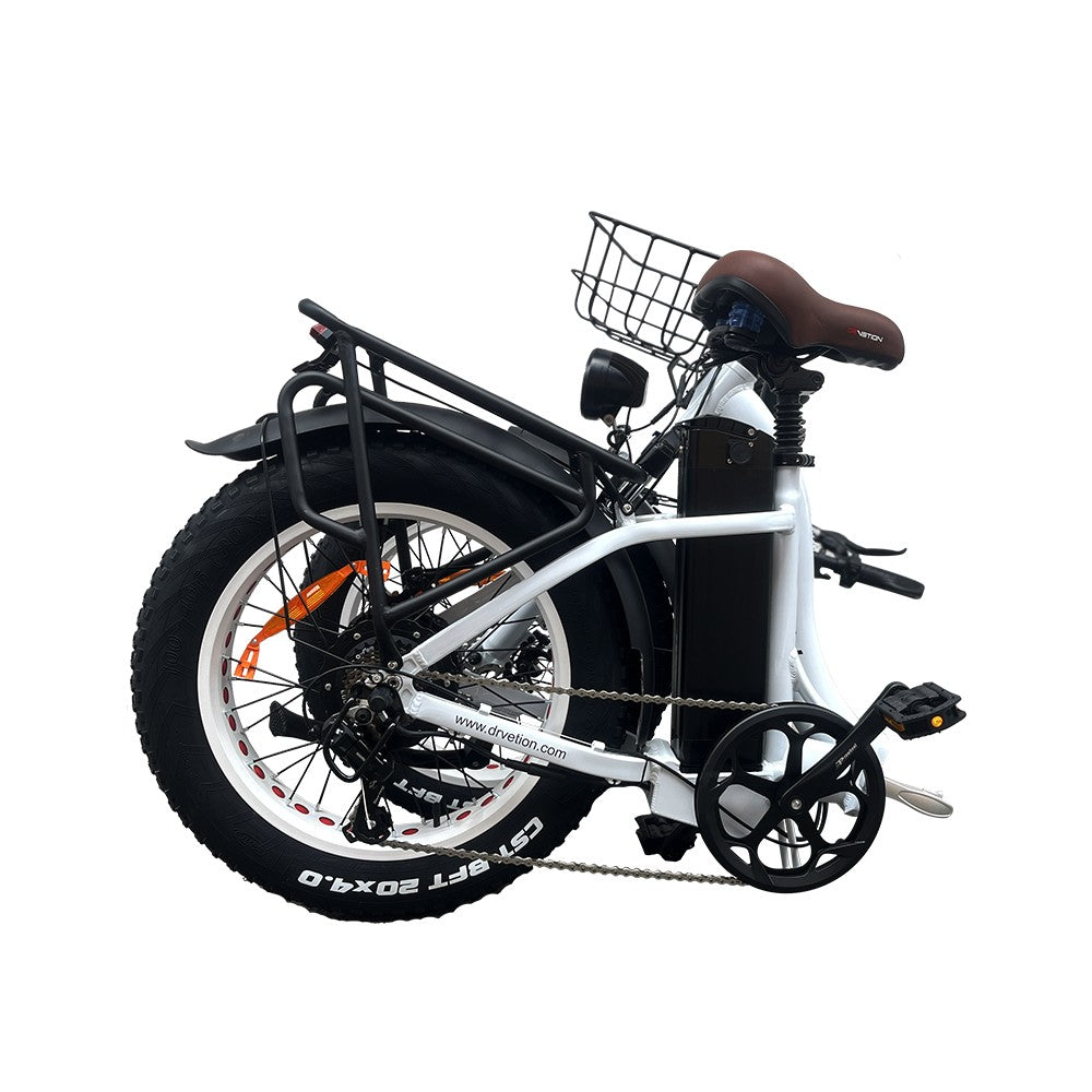 DRVETION CT20 20 "gros pneus vélo électrique pliant 750W Moteur 48V 10Ah/15Ah/20Ah Batterie