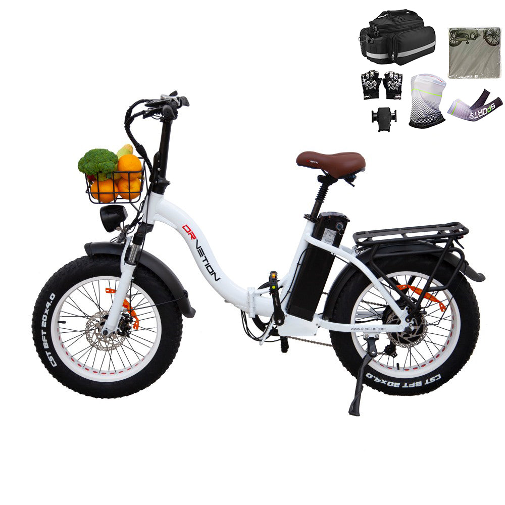 DRVETION CT20 Vélo électrique à enjambement bas Combo(Frein à disque)