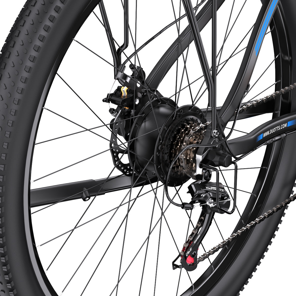 DUOTTS C29 29" Vélo électrique de montagne 750W Moteur 48V 15Ah Batterie