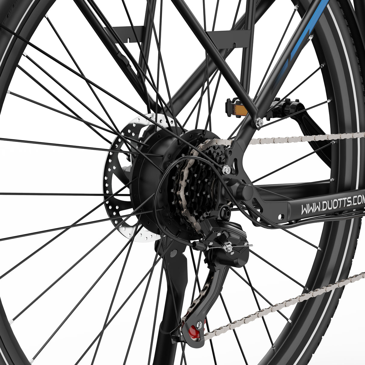 DUOTTS C29 Lite 27.5" Vélo Électrique de Trajet Quotidien Urbain 250W Moteur 36V 13Ah Batterie