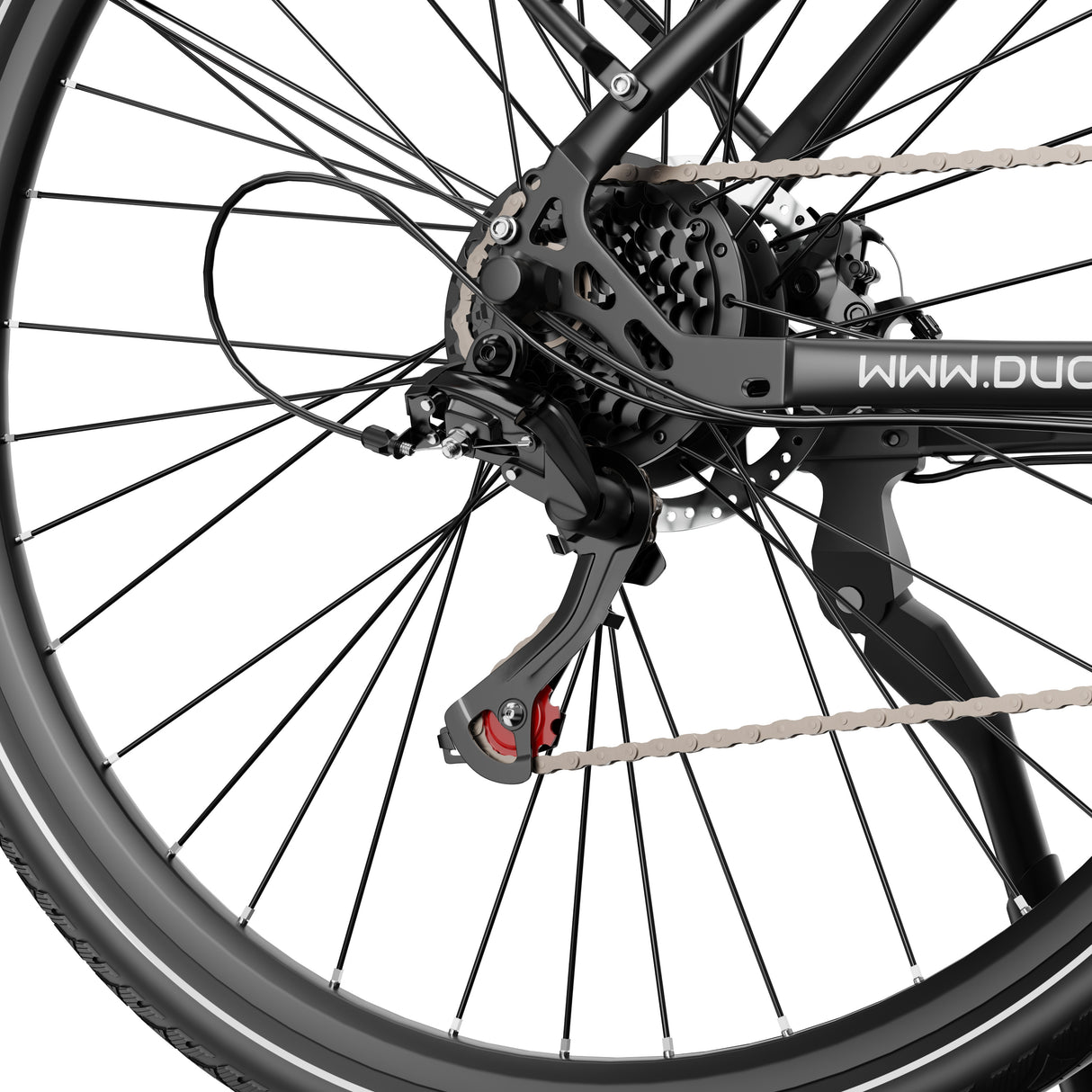 DUOTTS C29 Lite 27.5" Vélo Électrique de Trajet Quotidien Urbain 250W Moteur 36V 13Ah Batterie