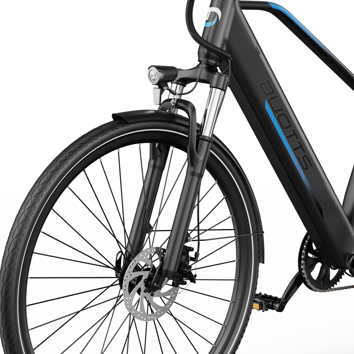 DUOTTS C29 Lite 27.5" Vélo Électrique de Trajet Quotidien Urbain 250W Moteur 36V 13Ah Batterie