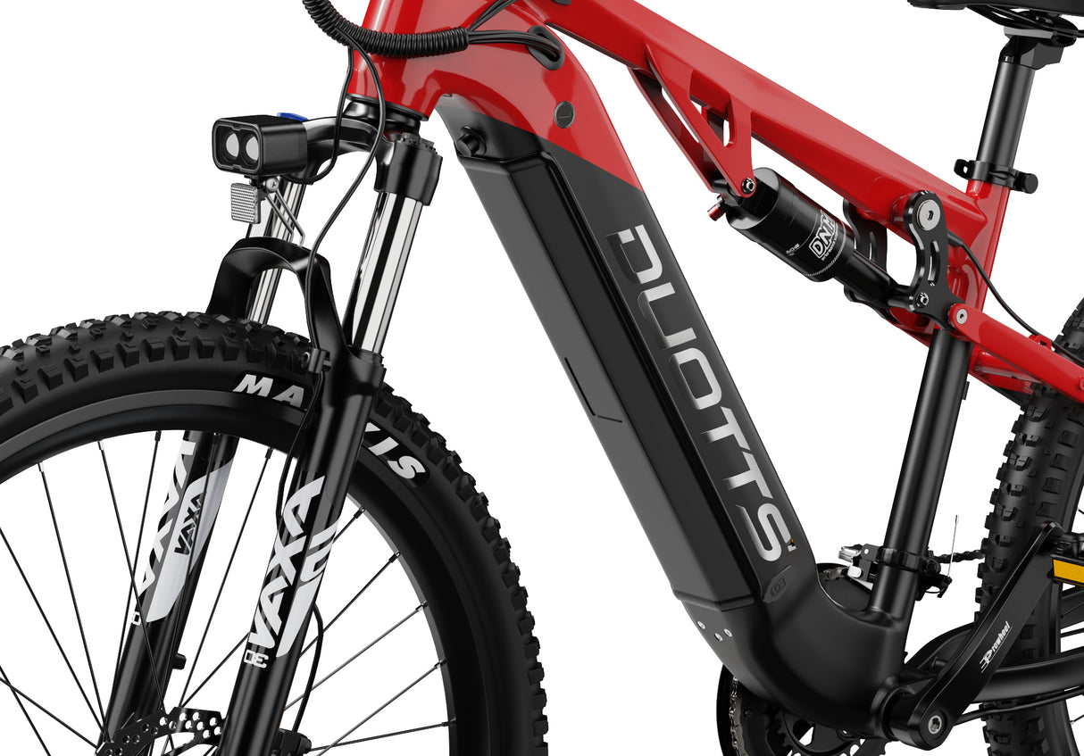 DUOTTS E29 27.5" VTT Électrique à Pneus Épais 250W Moteurs 48V 13.5Ah Batterie