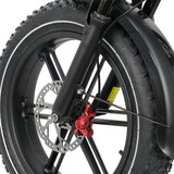 DUOTTS F20 20" Rétro Vélo tout terrain électrique 750W Moteur 52V 27Ah Batterie