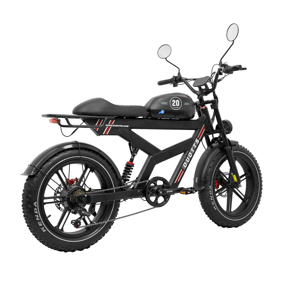 DUOTTS F20 20" Rétro Vélo tout terrain électrique 750W Moteur 52V 27Ah Batterie