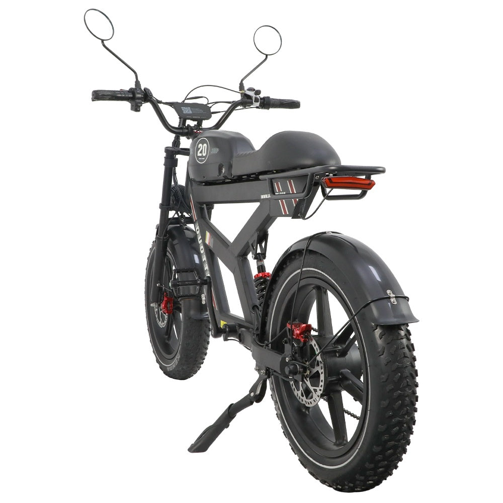DUOTTS F20 20" Rétro Vélo tout terrain électrique 750W Moteur 52V 27Ah Batterie