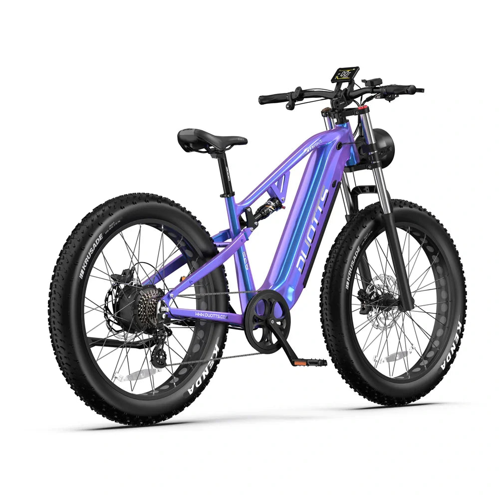 DUOTTS E26 26" Vélo de montagne électrique à gros pneus SUV 750W Moteur 48V 20Ah Batterie