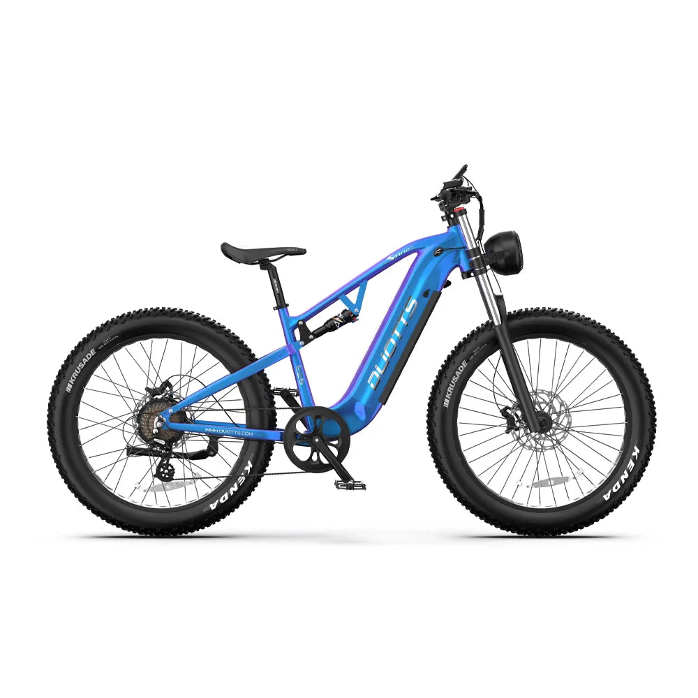 DUOTTS E26 26" Vélo de montagne électrique à gros pneus SUV 750W Moteur 48V 20Ah Batterie