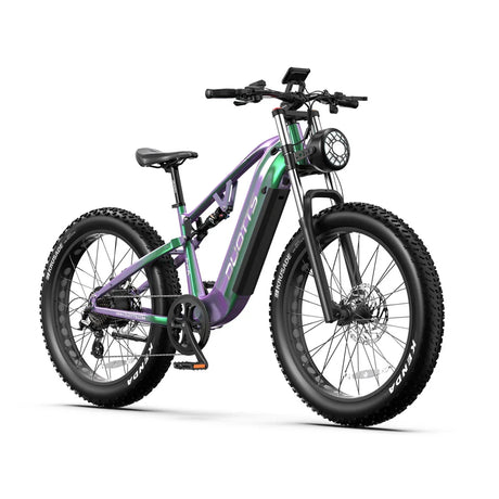 DUOTTS E26 26" Vélo de montagne électrique à gros pneus SUV 750W Moteur 48V 20Ah Batterie