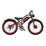 DUOTTS N26 26" Vélo de montagne électrique à gros pneus 750W Double Moteur 48V 20Ah Batterie