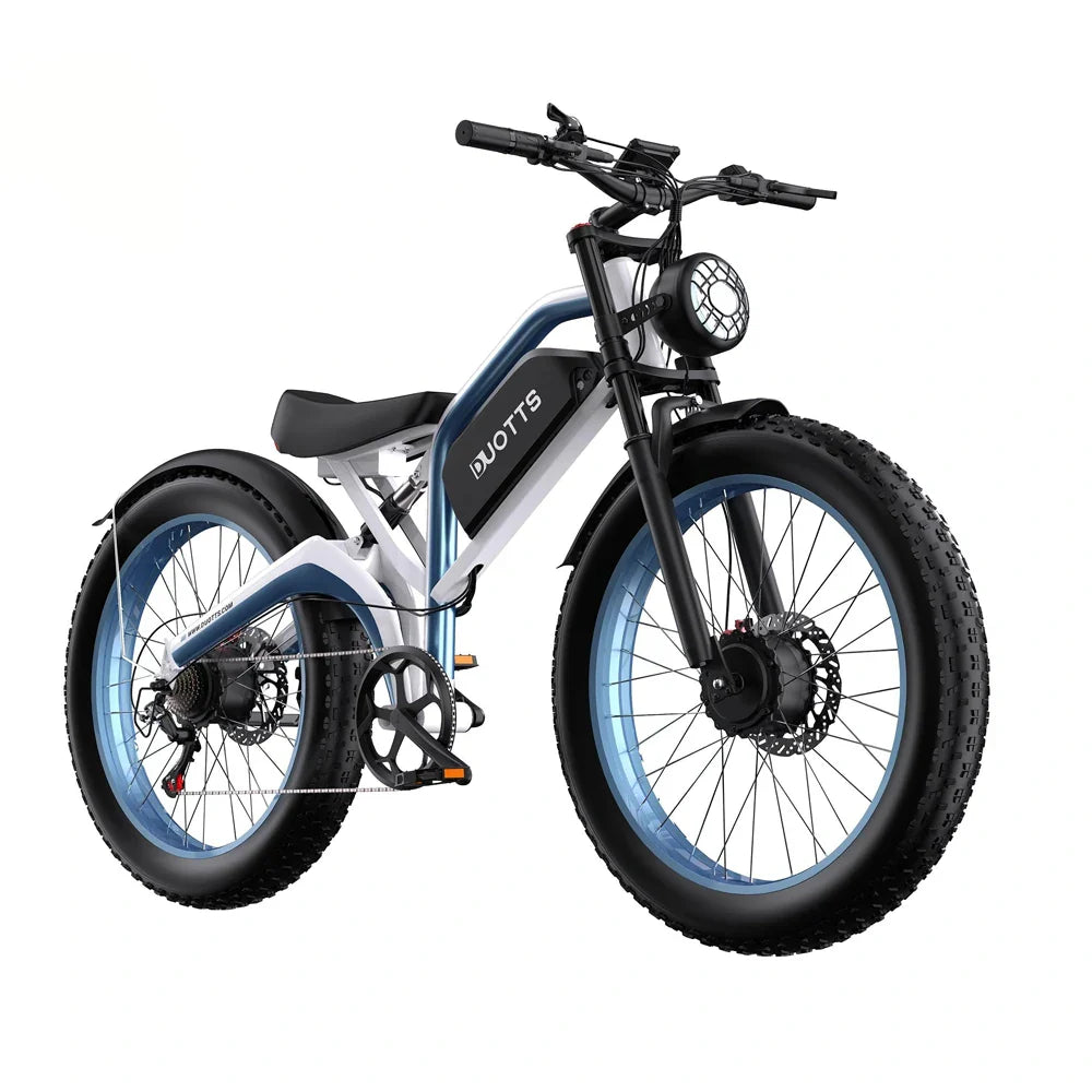 DUOTTS N26 26" Vélo de montagne électrique à gros pneus 750 W double moteur batterie 48 V 20 Ah