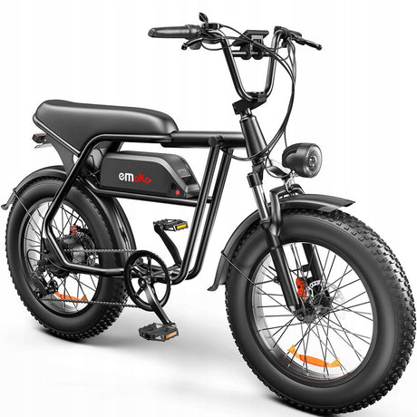 Vélo électrique rétro EMOKO C99 20" avec moteur 250W et batterie 48V 20Ah