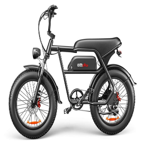 Vélo électrique rétro EMOKO C99 20" avec moteur 250W et batterie 48V 20Ah