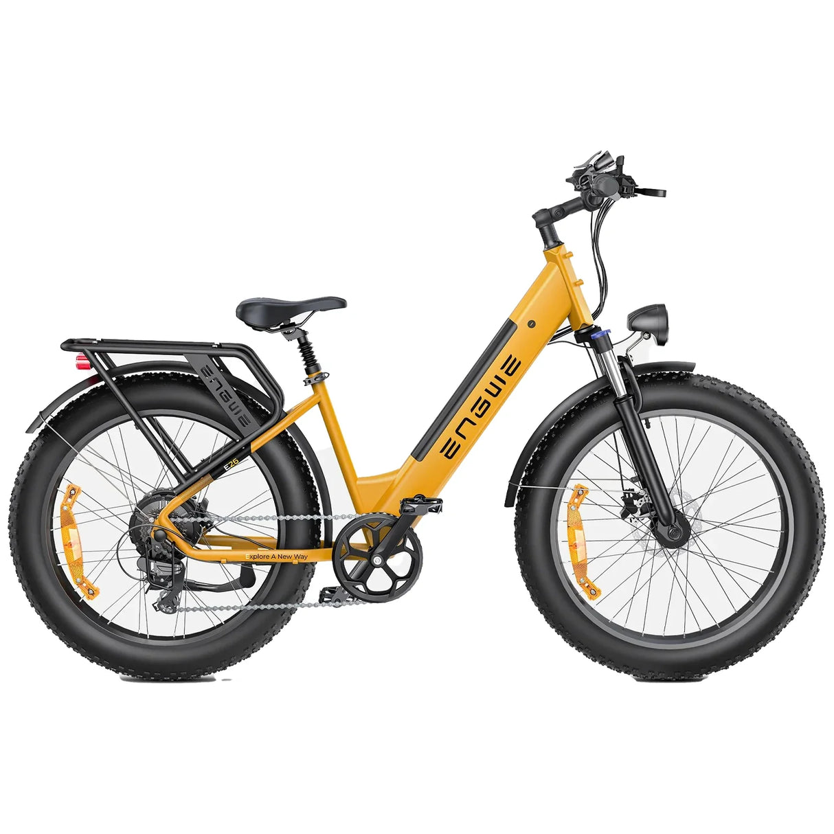 ENGWE E26 26" Vélo électrique tout-terrain à gros pneus, moteur 1000 W, batterie 48 V 16 Ah