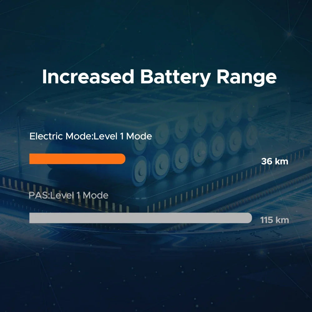 ENGWE Porte-bagages arrière + batterie arrière 48 V 13 Ah pour EP-2 PRO