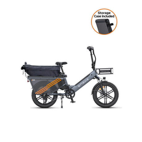 ENGWE LE20 20" Vélo cargo électrique à enjambement 250W Moteur 48V 19,2Ah Batterie
