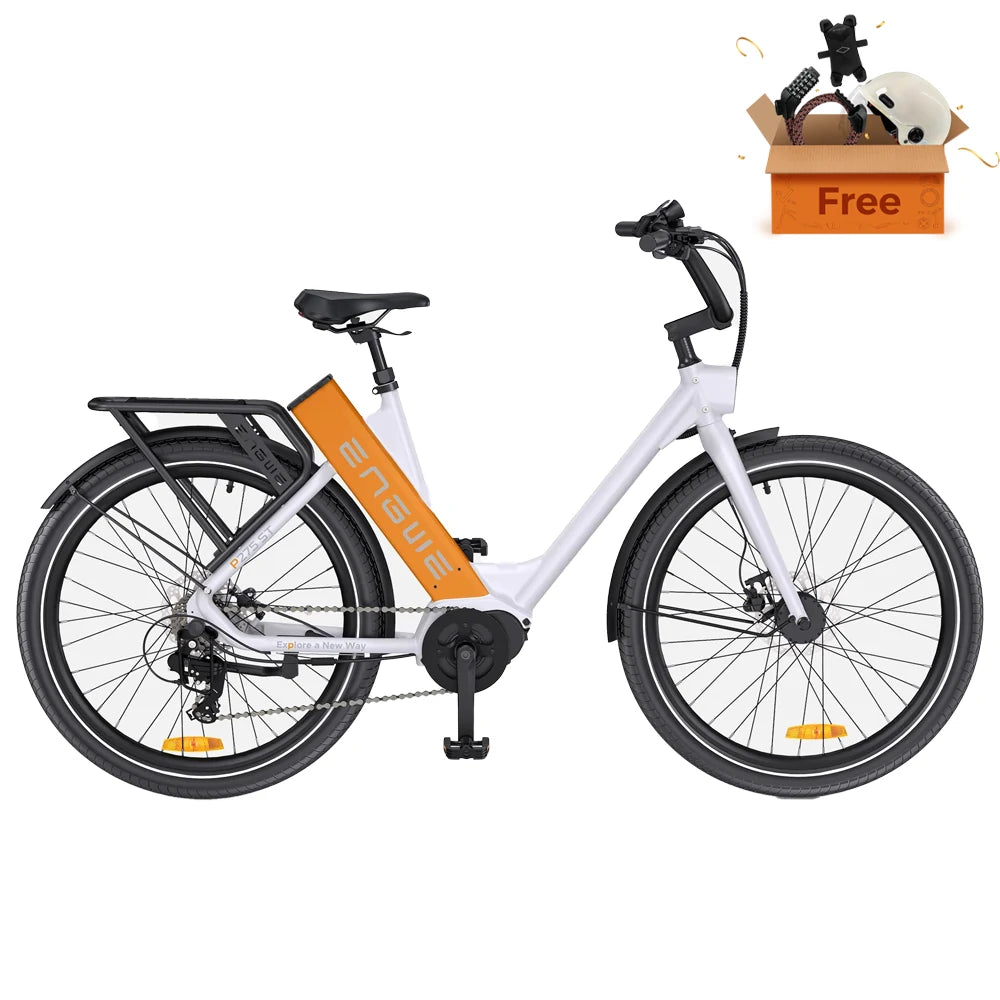 ENGWE P275 27.5" Vélo électrique urbain avec moteur 250 W et batterie 36 V 19,2 Ah