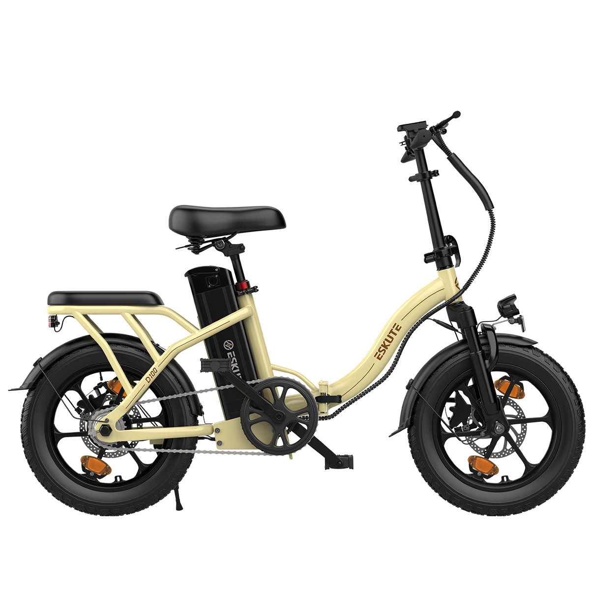 ESKUTE D100 16" Vélo Électrique Pour Trajet Quotidien 250W Moteur 36V 13Ah Batterie