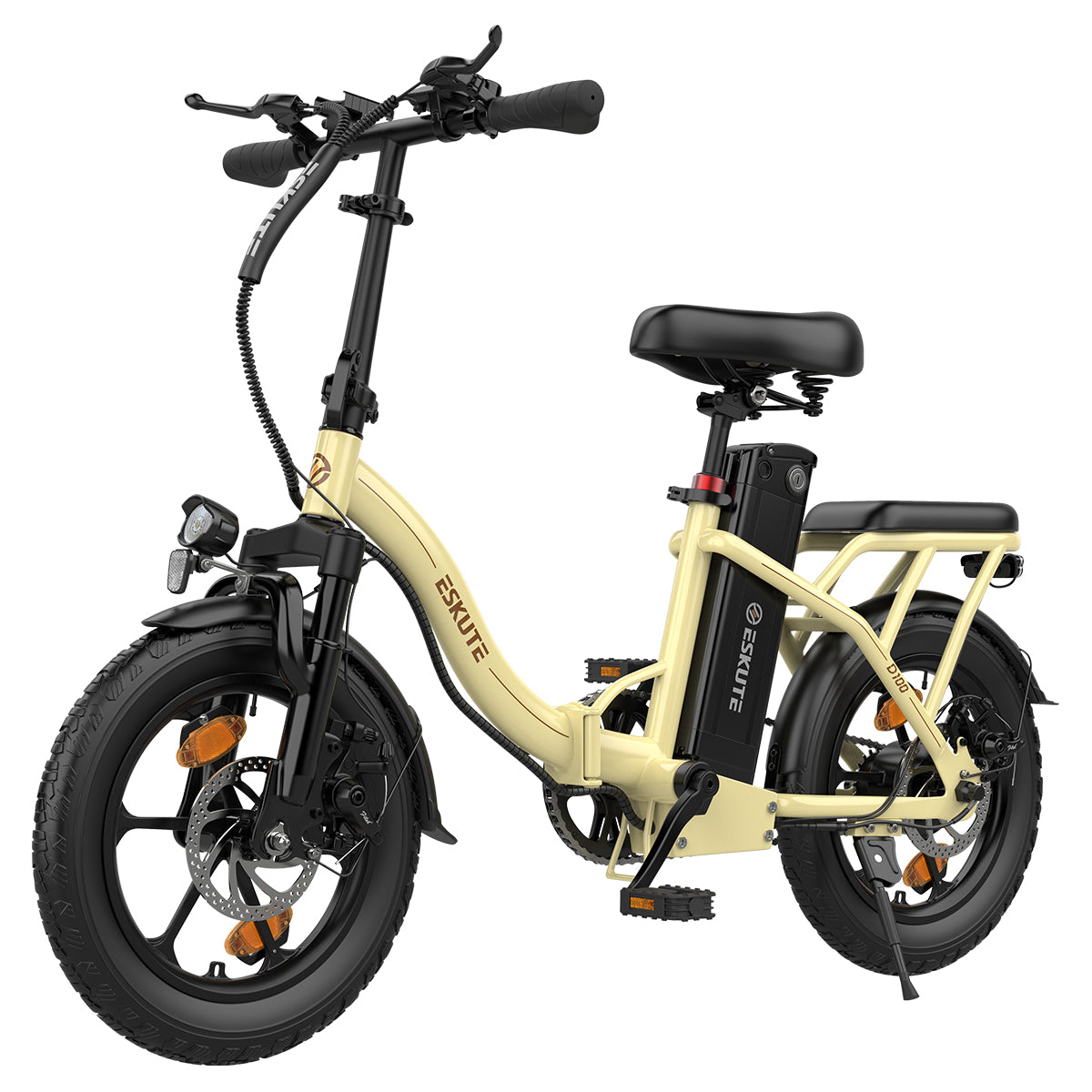 ESKUTE D100 16" Vélo Électrique Pour Trajet Quotidien 250W Moteur 36V 13Ah Batterie